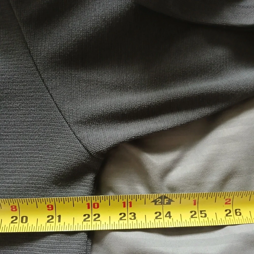 Global Work Layered T-Shirt Mens Size M Grey White Split Neck‎ GW232076AD